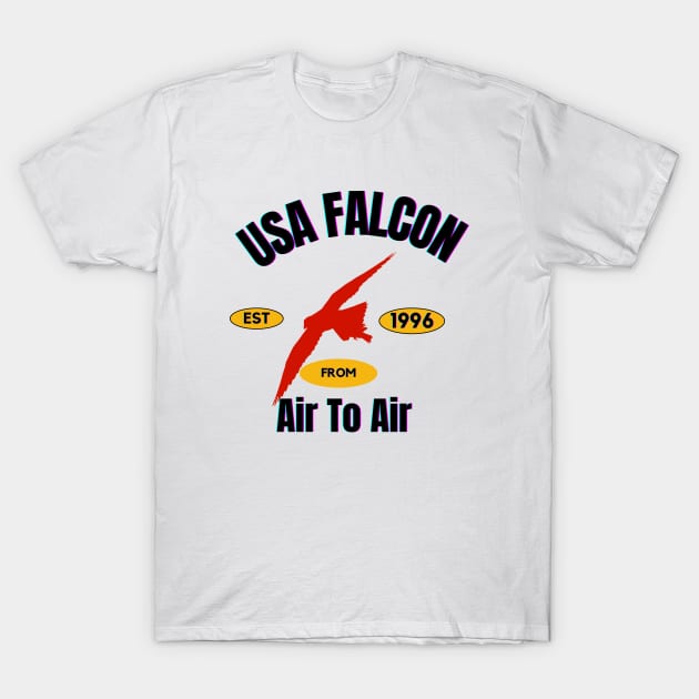 USA Falcon T-Shirt by Proway Design